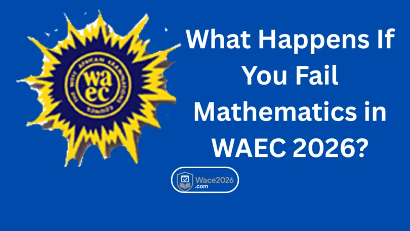 What Happens If You Fail Mathematics in WAEC 2026?