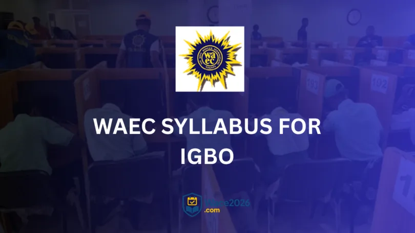 WAEC Syllabus for Igbo