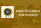 WAEC Syllabus for Physics 2026