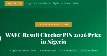 WAEC Result Checker PIN 2026 Price in Nigeria