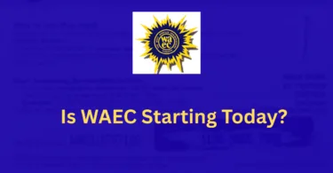 Is WAEC Starting Today
