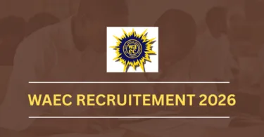 WAEC Recruitment 2026